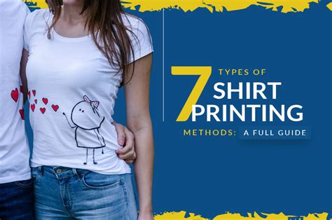 types of t-shirts printing